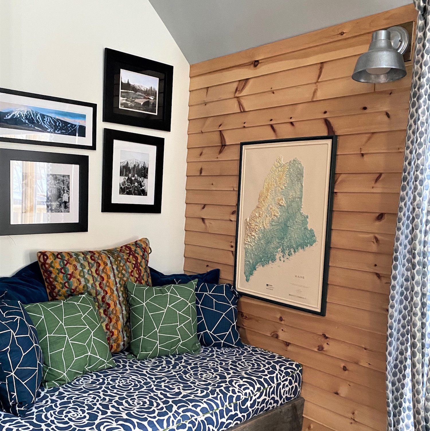 Bowie Wall Sconce | Photo Courtesy of The Maine Sprucehouse